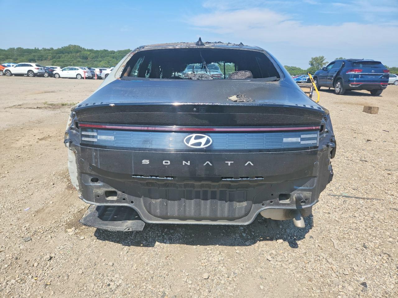 2025 Hyundai Sonata Sel Gray vin: KMHL64JA6SA449010