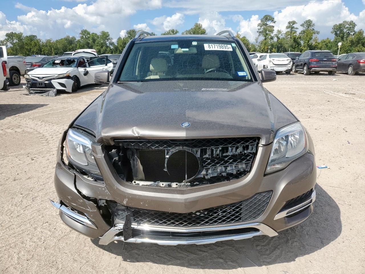 2014 Mercedes-benz Glk 350 Brown vin: WDCGG5HB6EG290945