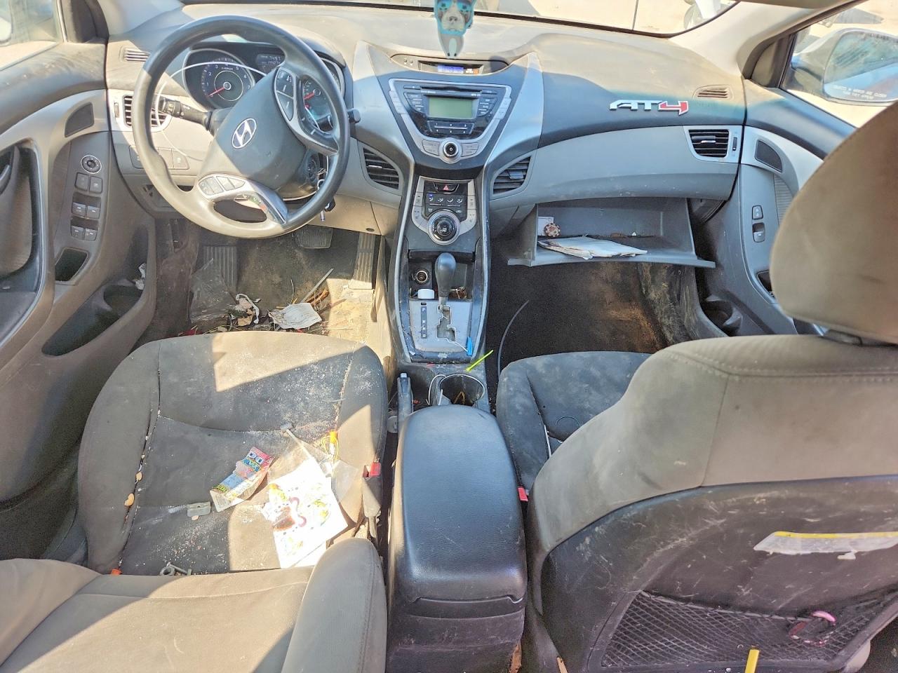 2013 Hyundai Elantra Gls Silver vin: KMHDH4AE3DU575036