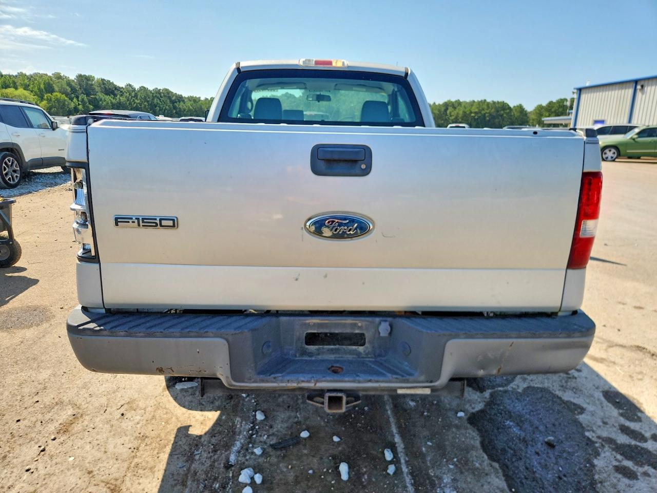 2008 Ford F150 Silver vin: 1FTRF12228KE57399