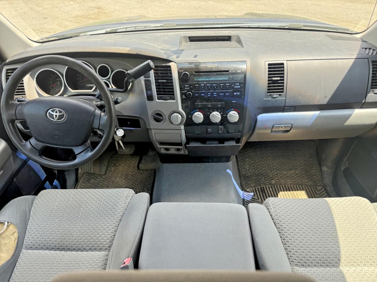 2007 Toyota Tundra Crewmax Sr5 Blue vin: 5TBDV54167S462078