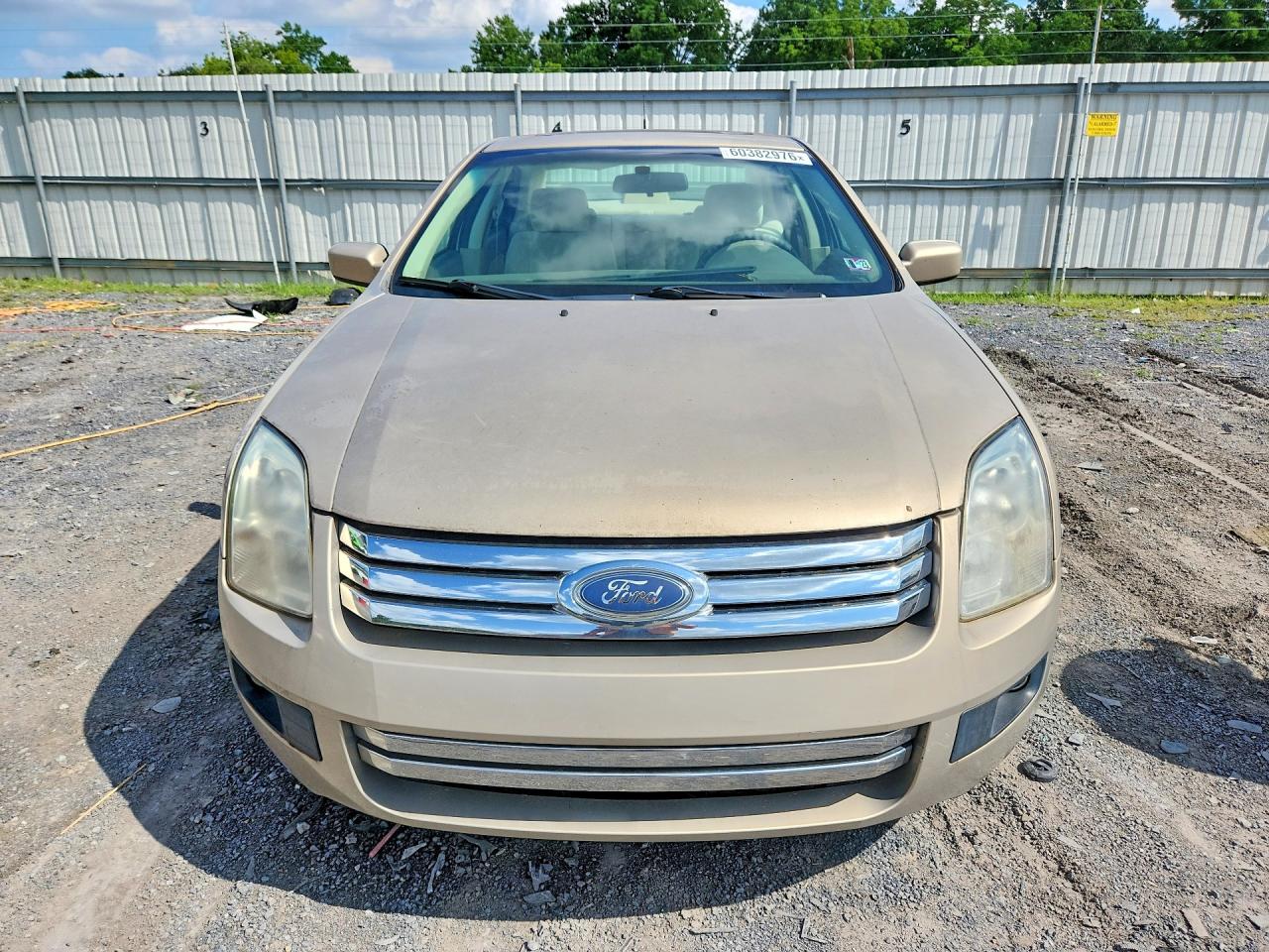 2007 Ford Fusion Se Beige vin: 3FAHP07167R208140