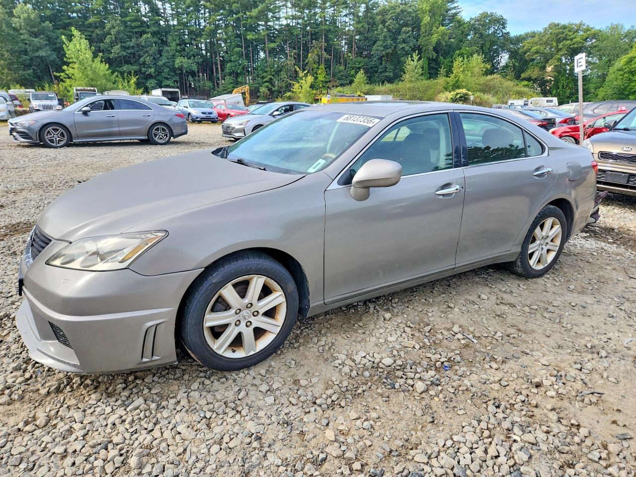 2007 Lexus Es 350 Gray vin: JTHBJ46G272128870