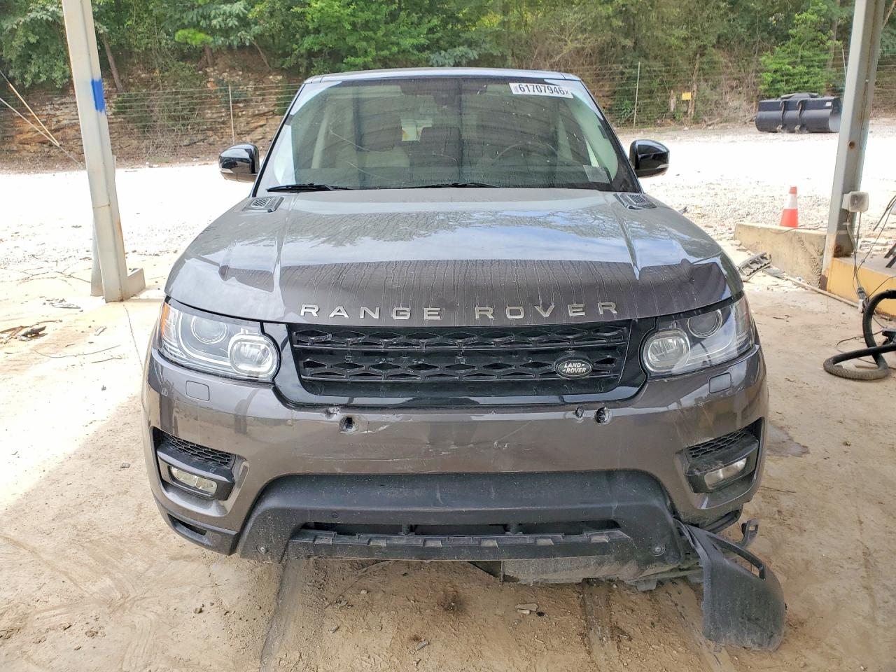 2014 Land Rover Range Rover Sport Autobiography Gray vin: SALWV2EF3EA330553