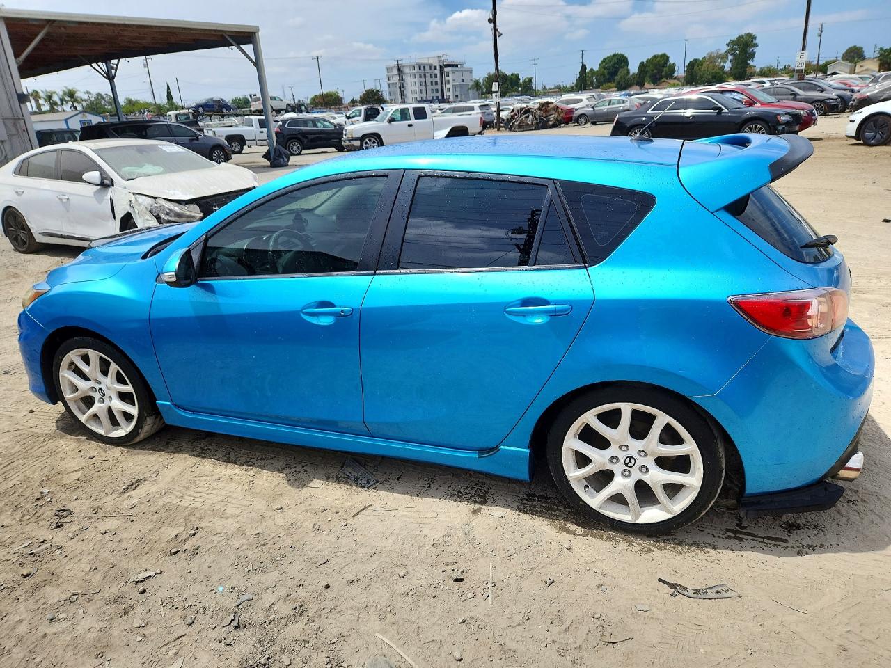 2010 Mazda Speed 3 Blue vin: JM1BL1H31A1197177
