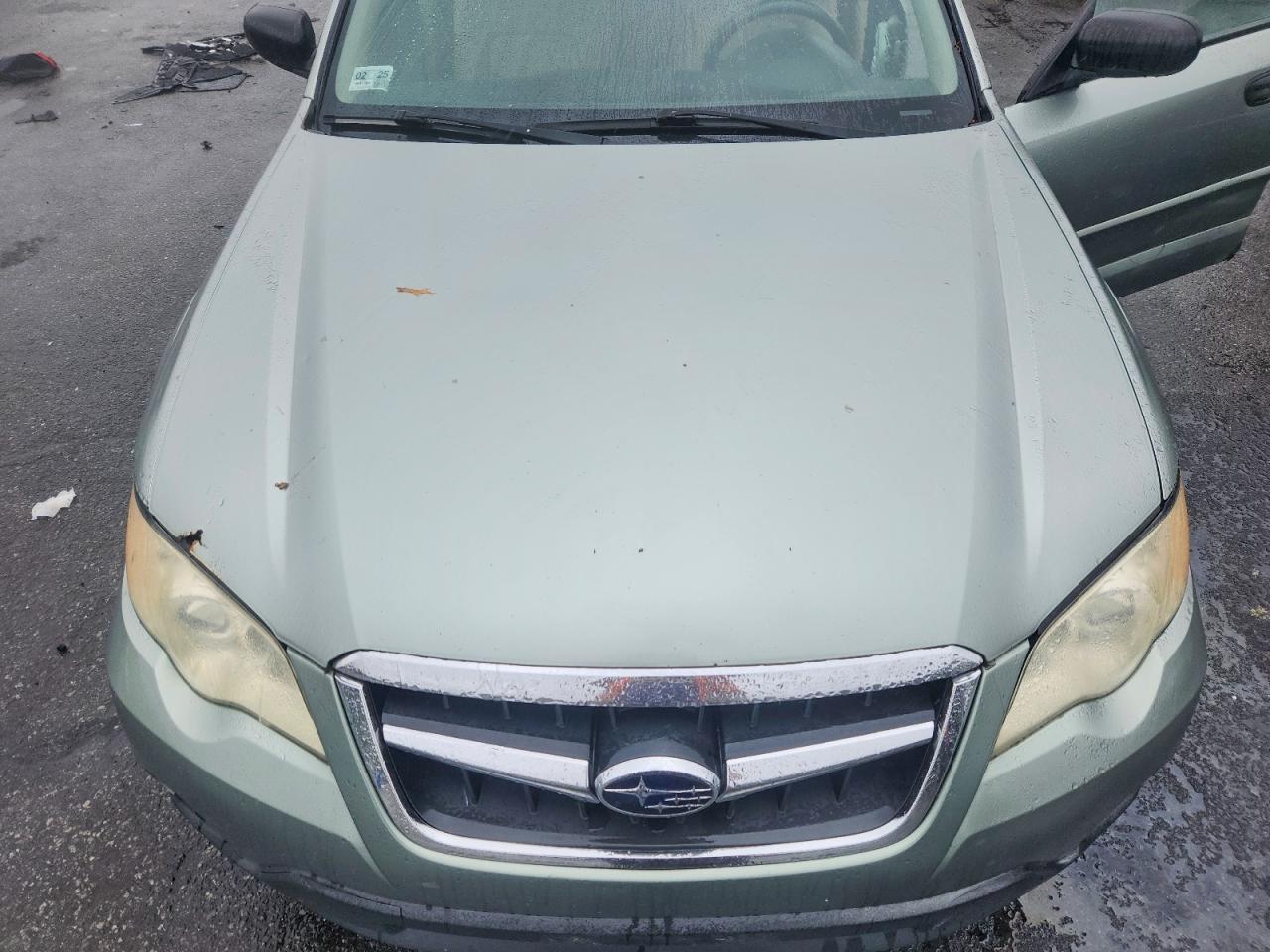 2009 Subaru Outback 2.5i Green vin: 4S4BP61C997336343