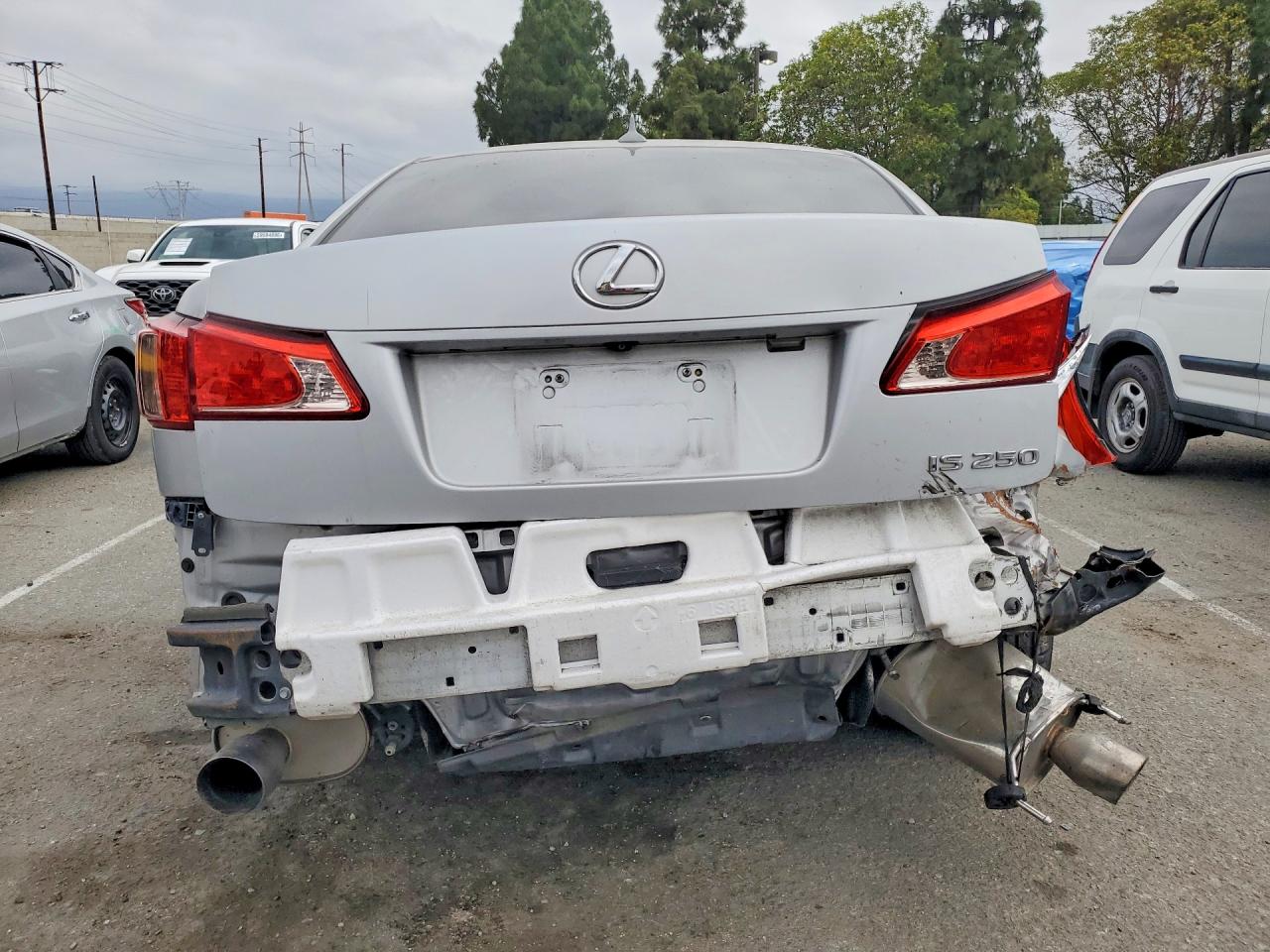 2011 Lexus Is 250 Silver vin: JTHBF5C29B5156155