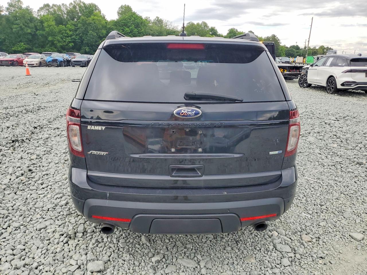 2014 Ford Explorer Sport Black vin: 1FM5K8GT6EGC56460