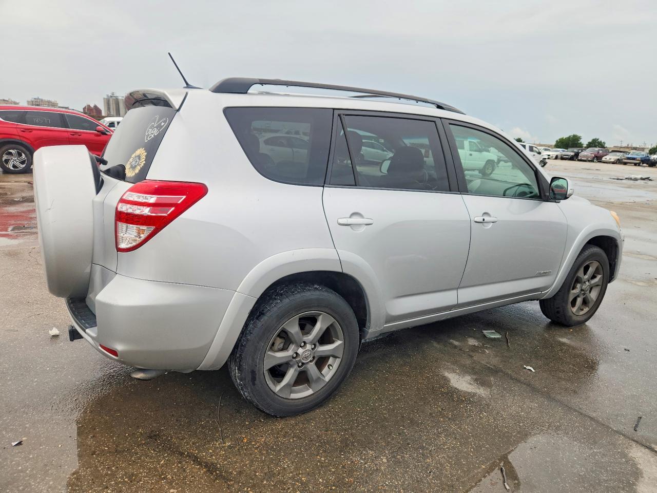 2009 Toyota Rav4 Limited Silver vin: JTMZF31V49D001627