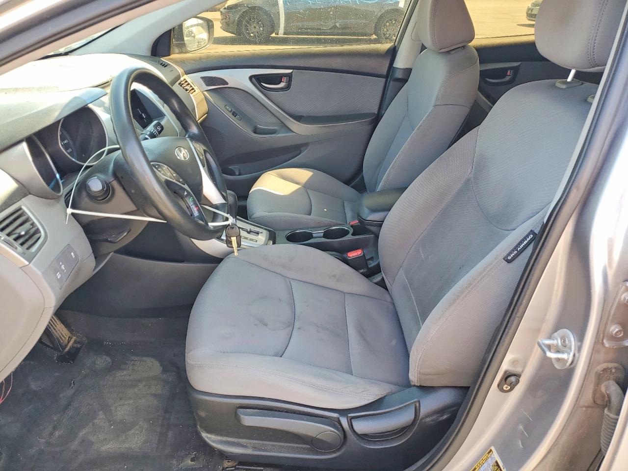 2012 Hyundai Elantra Gls Silver vin: KMHDH4AE5CU307197