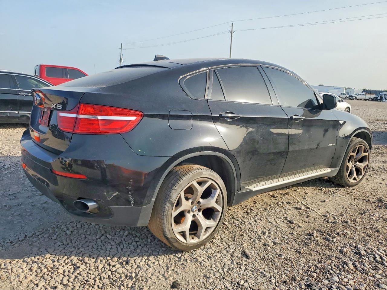 2014 Bmw X6 Xdrive35i Black vin: 5UXFG2C57E0H09882