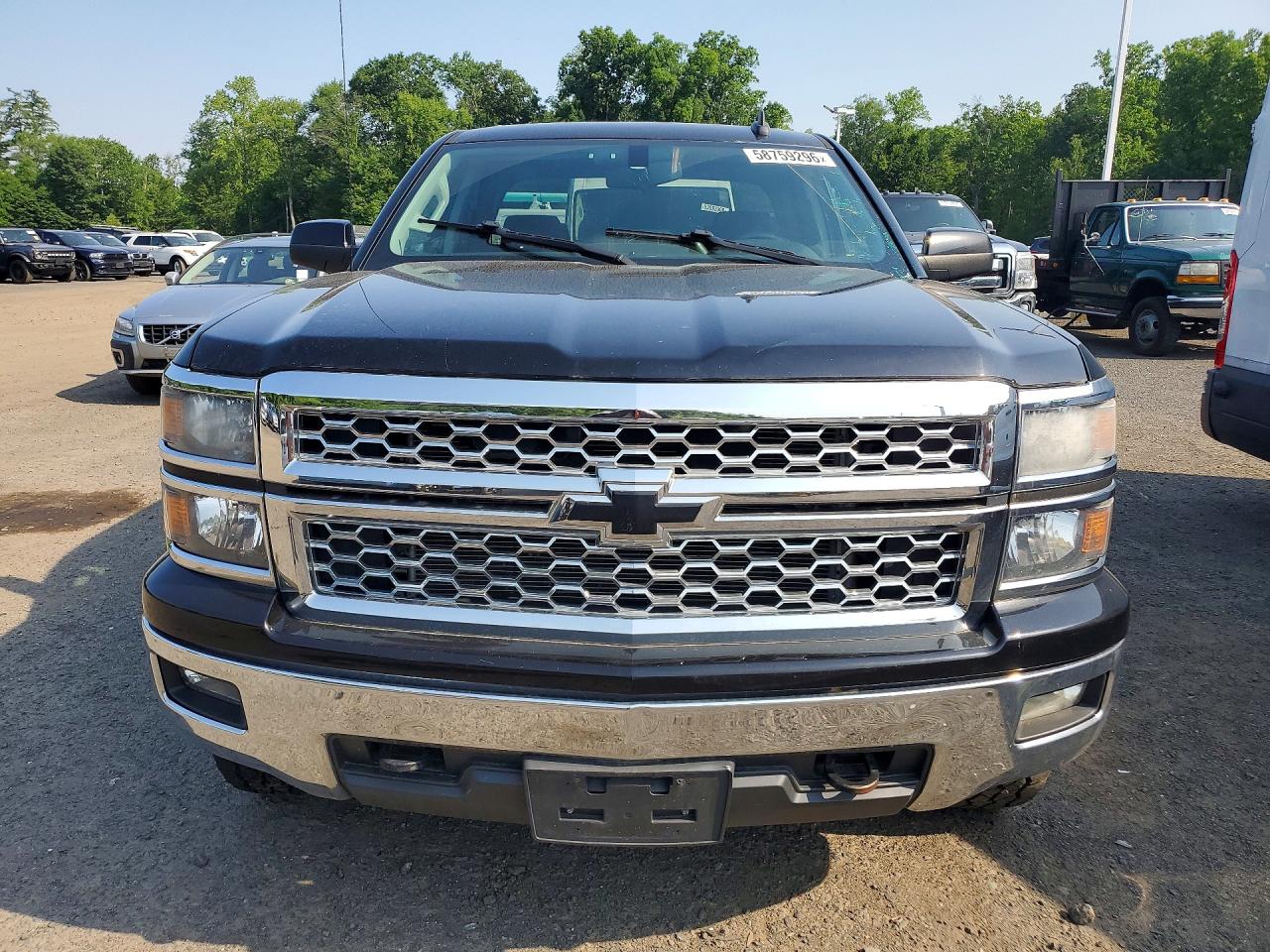 2015 Chevrolet Silverado K1500 Lt Черный vin: 1GCVKREC7FZ321187
