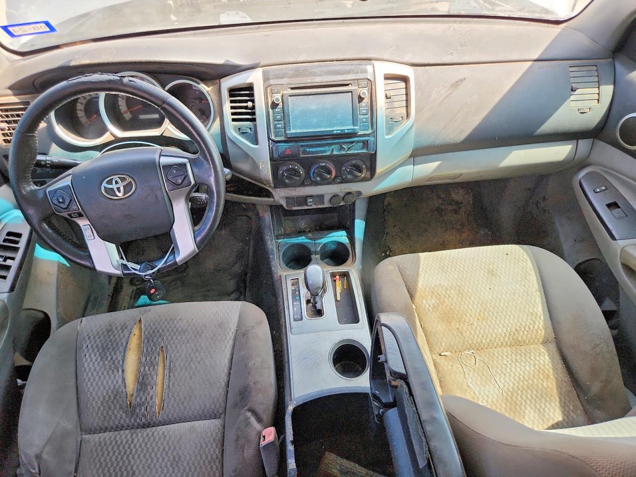 2015 Toyota Tacoma Double Cab Prerunner Silver vin: 5TFJU4GN5FX065444