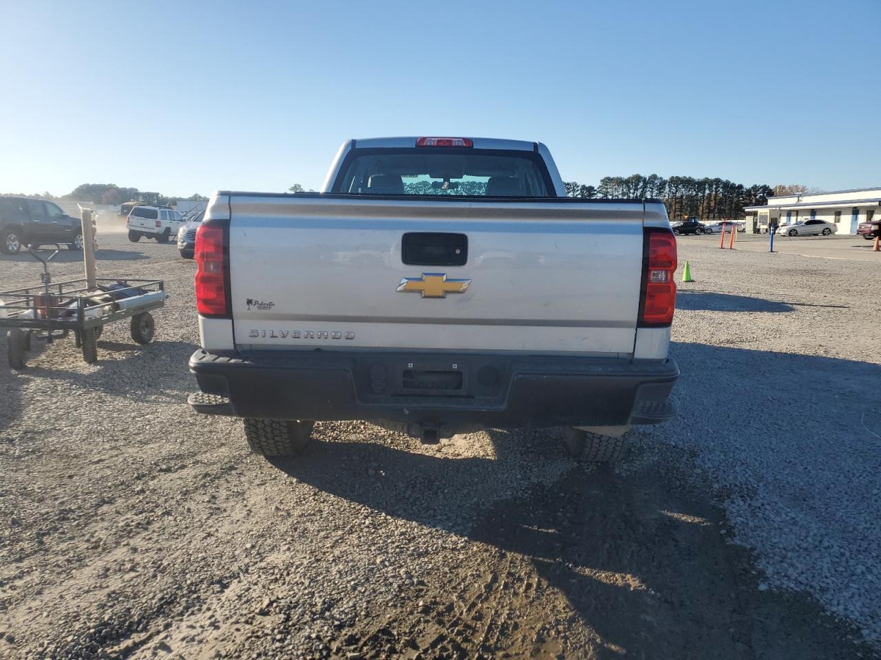 2016 Chevrolet Silverado C1500 Silver vin: 1GCRCNEC2GZ235388