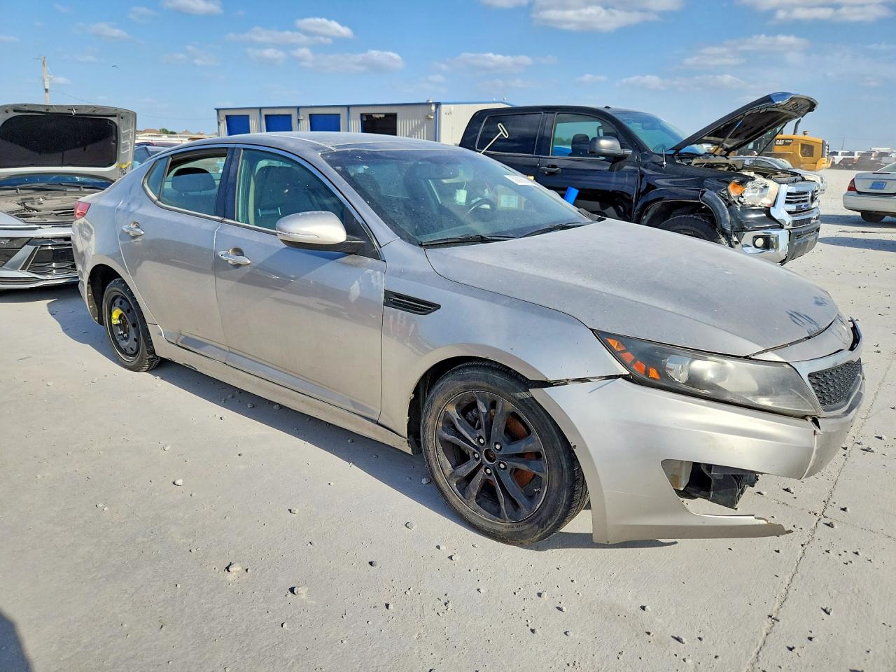 2012 Kia Optima Ex Silver vin: 5XXGN4A74CG051409
