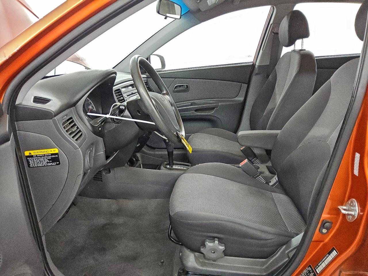 2009 Kia Rio5 Lx Orange vin: KNADE243896567101