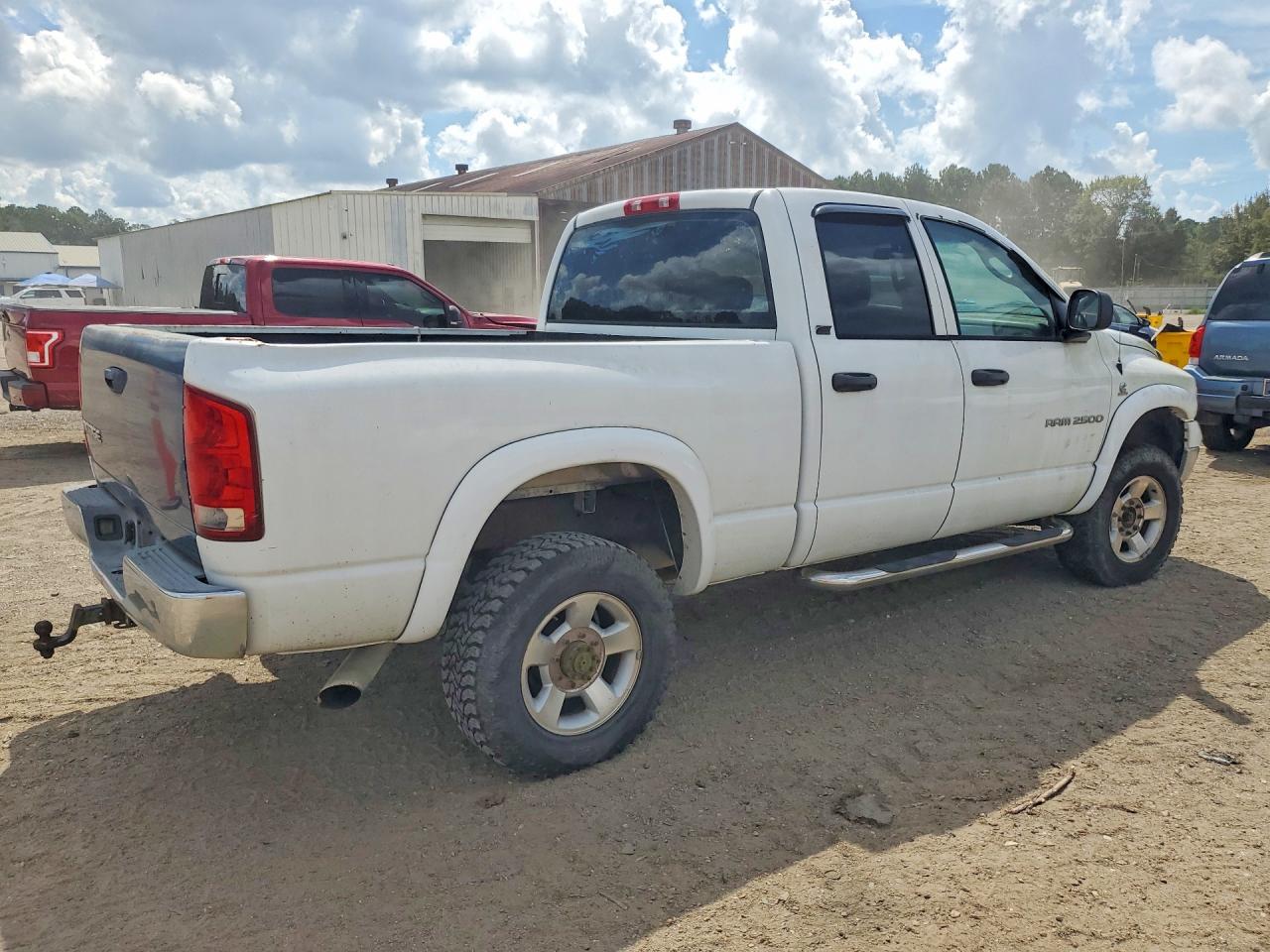 2005 Dodge Ram 2500 St White vin: 3D7KS28C85G766208