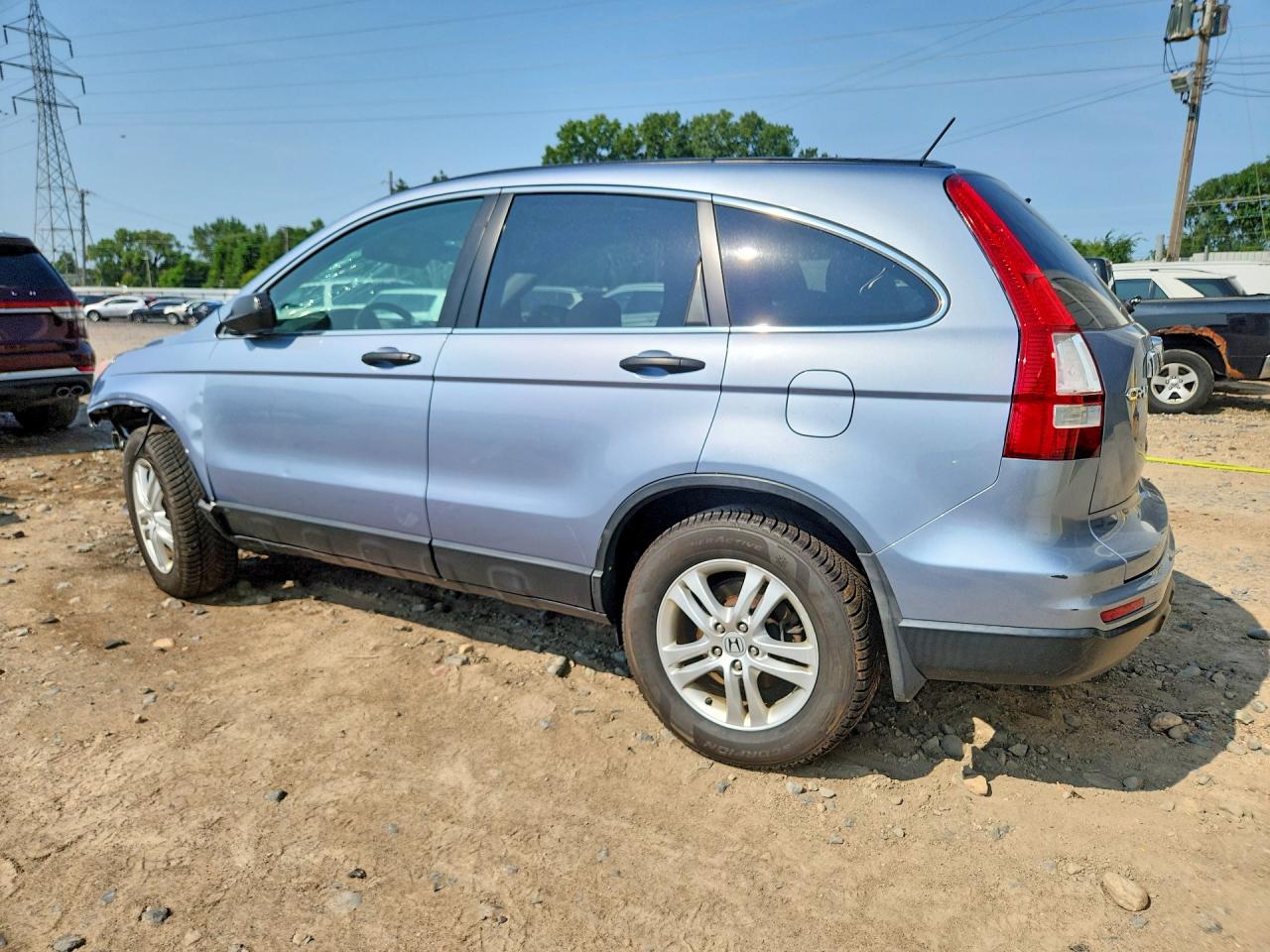 2010 Honda Cr-v Ex Синий vin: 5J6RE4H57AL027433