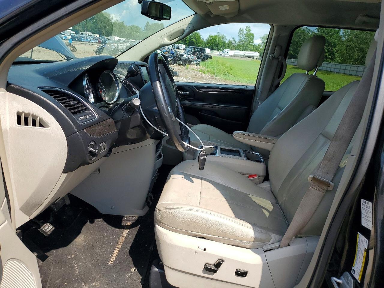 2013 Chrysler Town & Country Touring Черный vin: 2C4RC1BG0DR576858