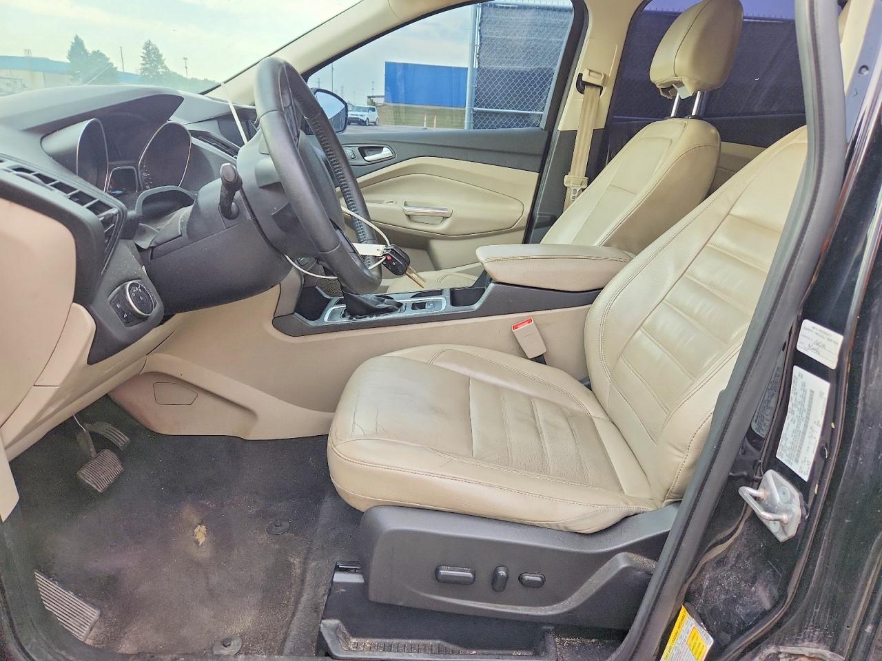 2017 Ford Escape Se Black vin: 1FMCU9G9XHUA25899