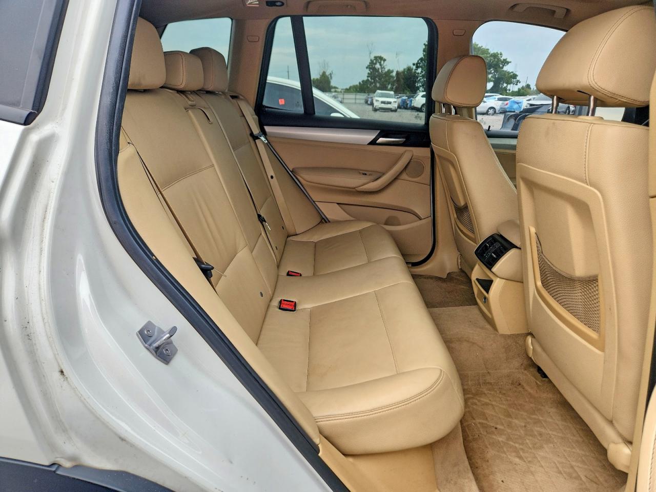 2013 Bmw X3 Xdrive28i White vin: 5UXWX9C50D0D01151