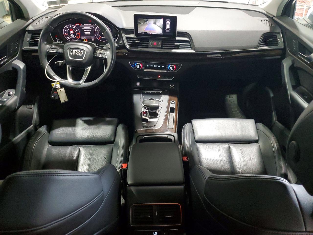2018 Audi Q5 Premium Plus Silver vin: WA1BNAFY8J2239065