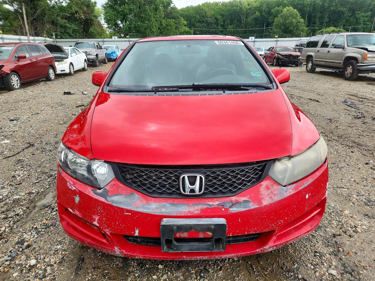 2010 Honda Civic Exl Red vin: 2HGFG1B90AH533469