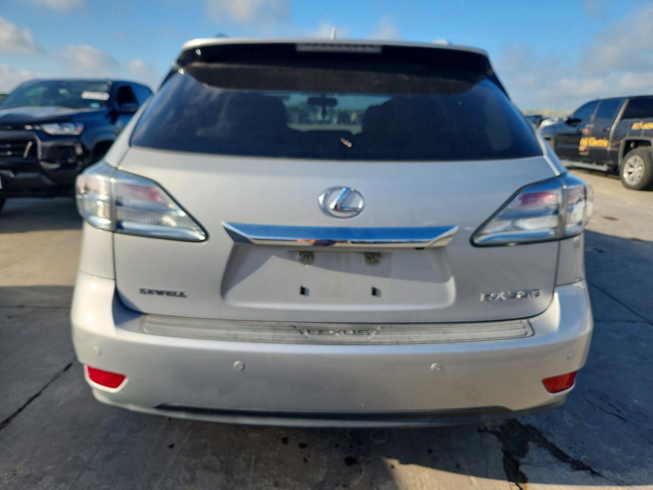 2011 Lexus Rx 350 Silver vin: 2T2ZK1BA6BC060351