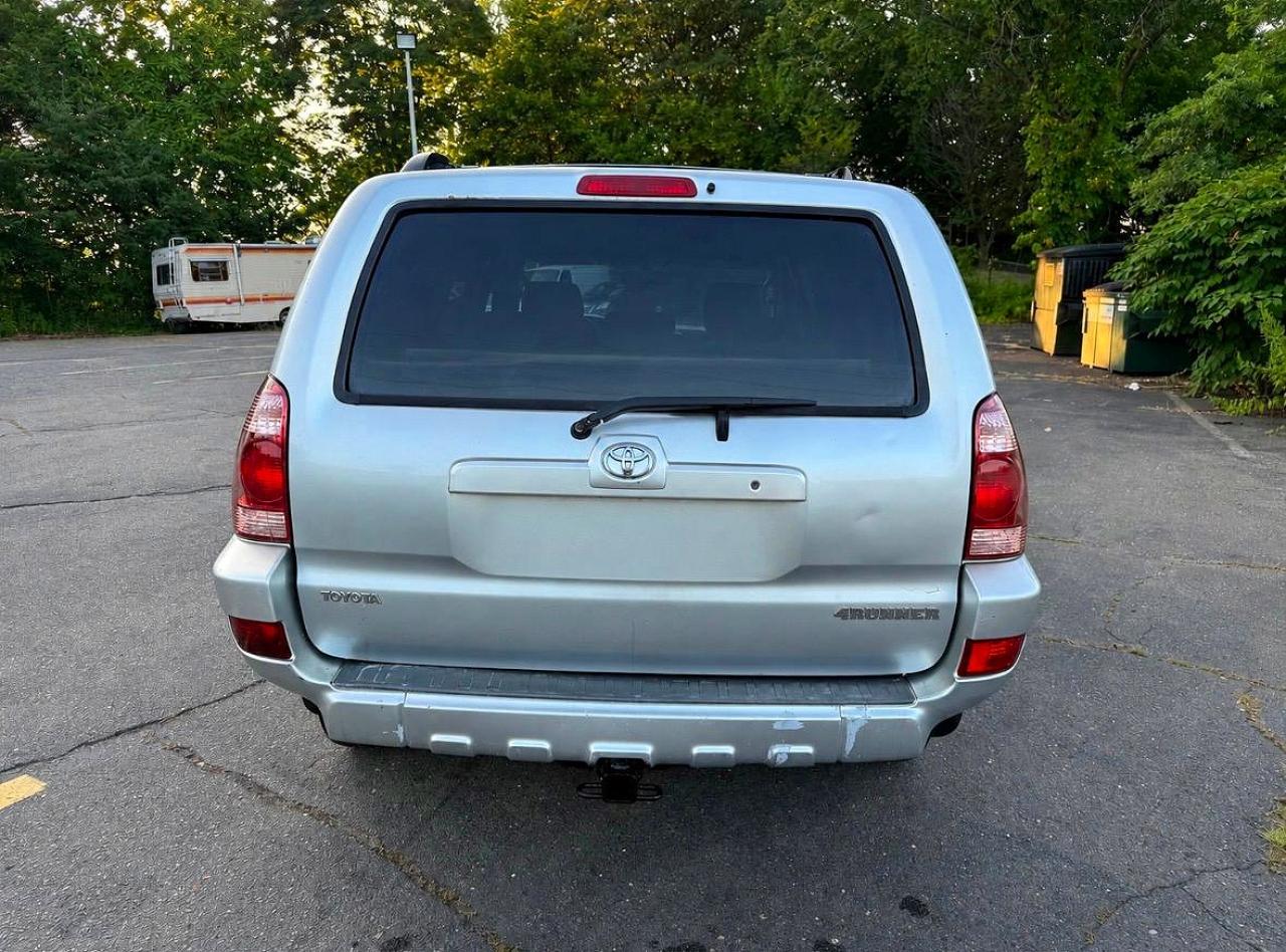 2005 Toyota 4runner Sr5 Silver vin: JTEBU14RX50066263