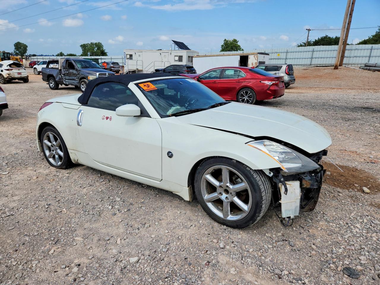 2004 Nissan 350z Roadster Белый vin: JN1AZ36A94T010318
