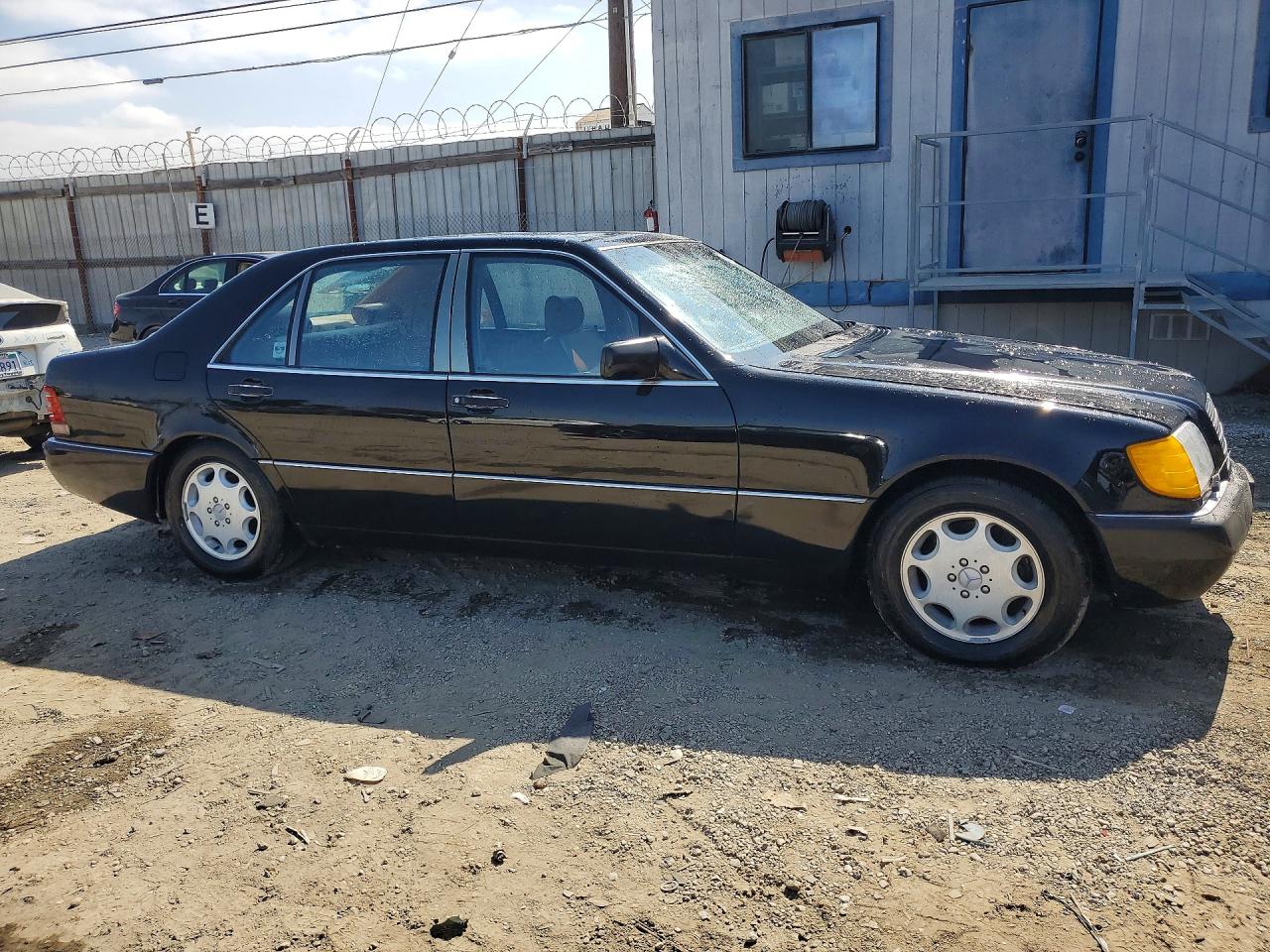 1992 Mercedes-benz 500 Sel Black vin: WDBGA51E3NA042178