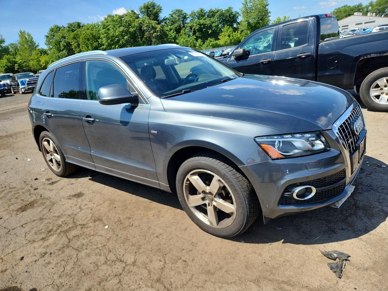 2012 Audi Q5 Premium Plus Серый vin: WA1DKAFP5CA043747
