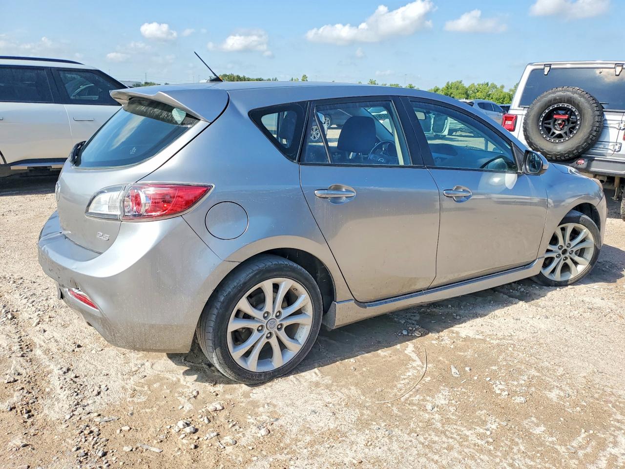 2010 Mazda 3 S Silver vin: JM1BL1H57A1335063