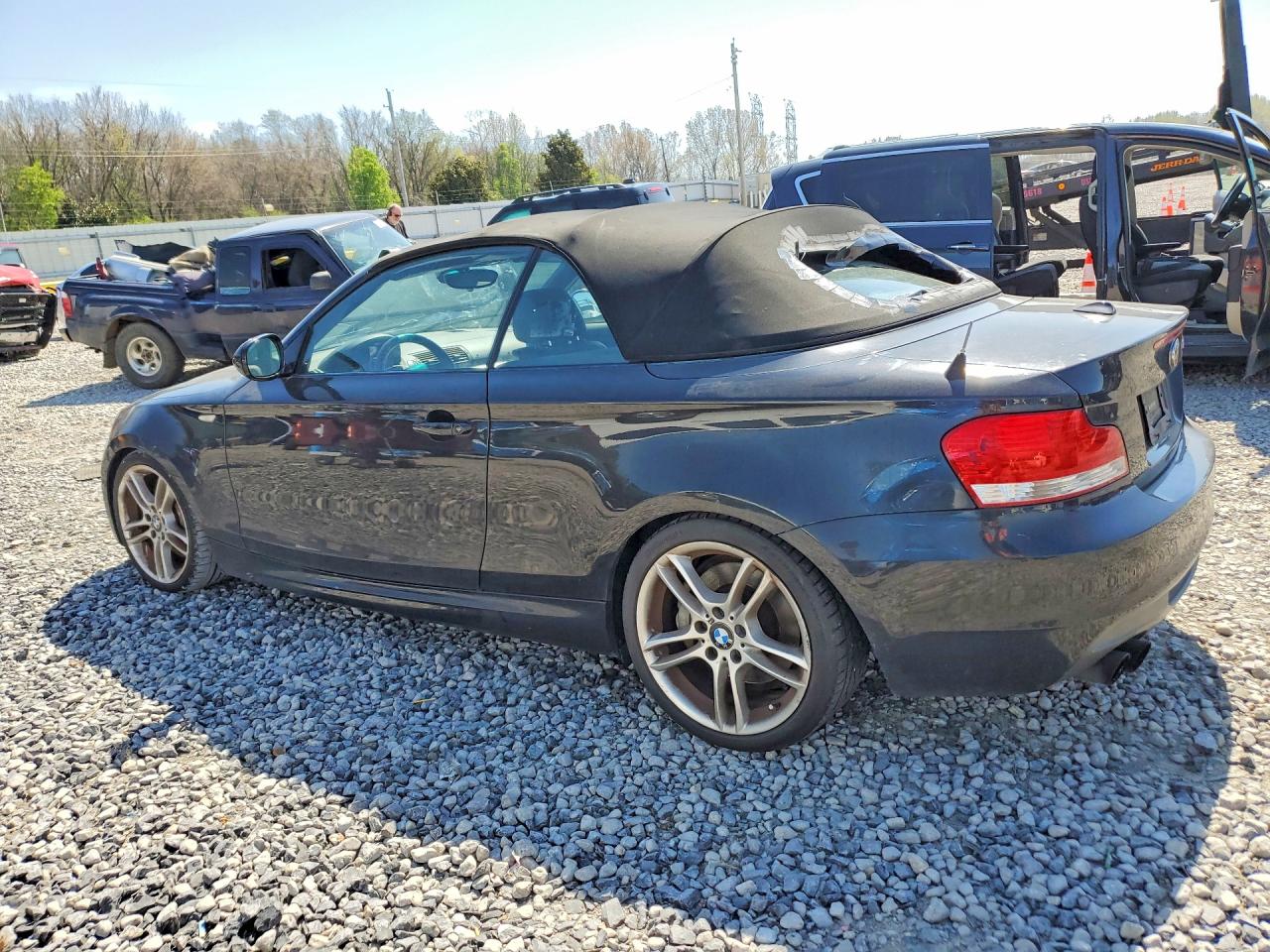 2011 Bmw 135 I Black vin: WBAUN7C57BVM24622