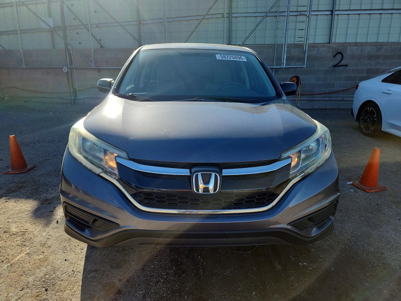 2015 Honda Cr-v Lx Gray vin: 2HKRM3H33FH510317