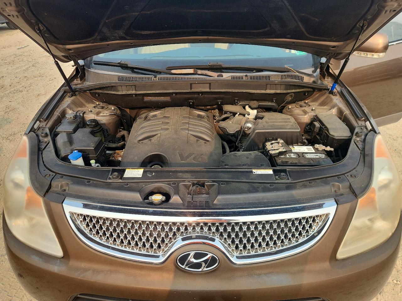 2011 Hyundai Veracruz Limited Коричневый vin: KM8NU4CCXBU141916