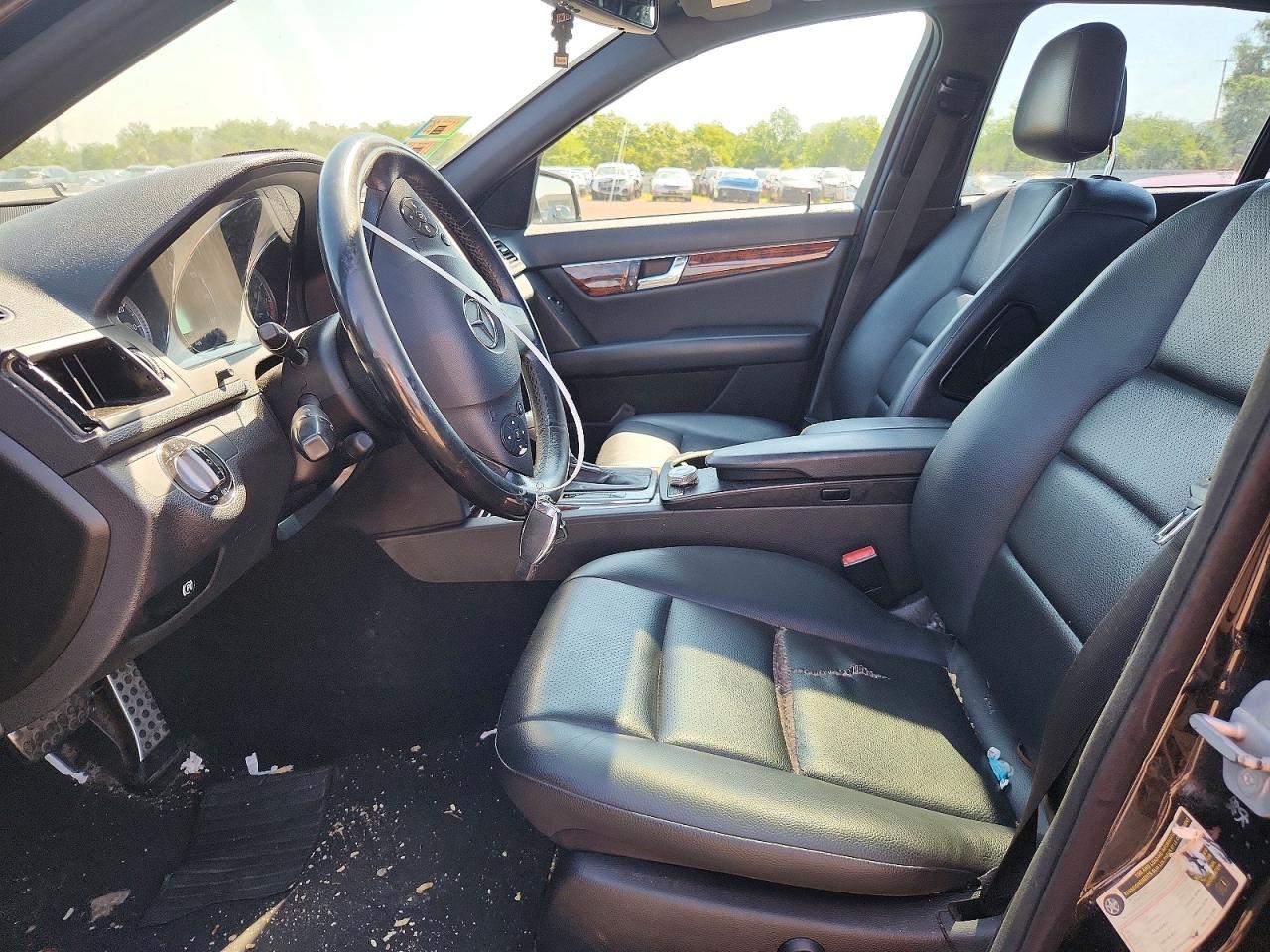 2010 Mercedes-benz C 300 4matic Black vin: WDDGF8BB7AR109343