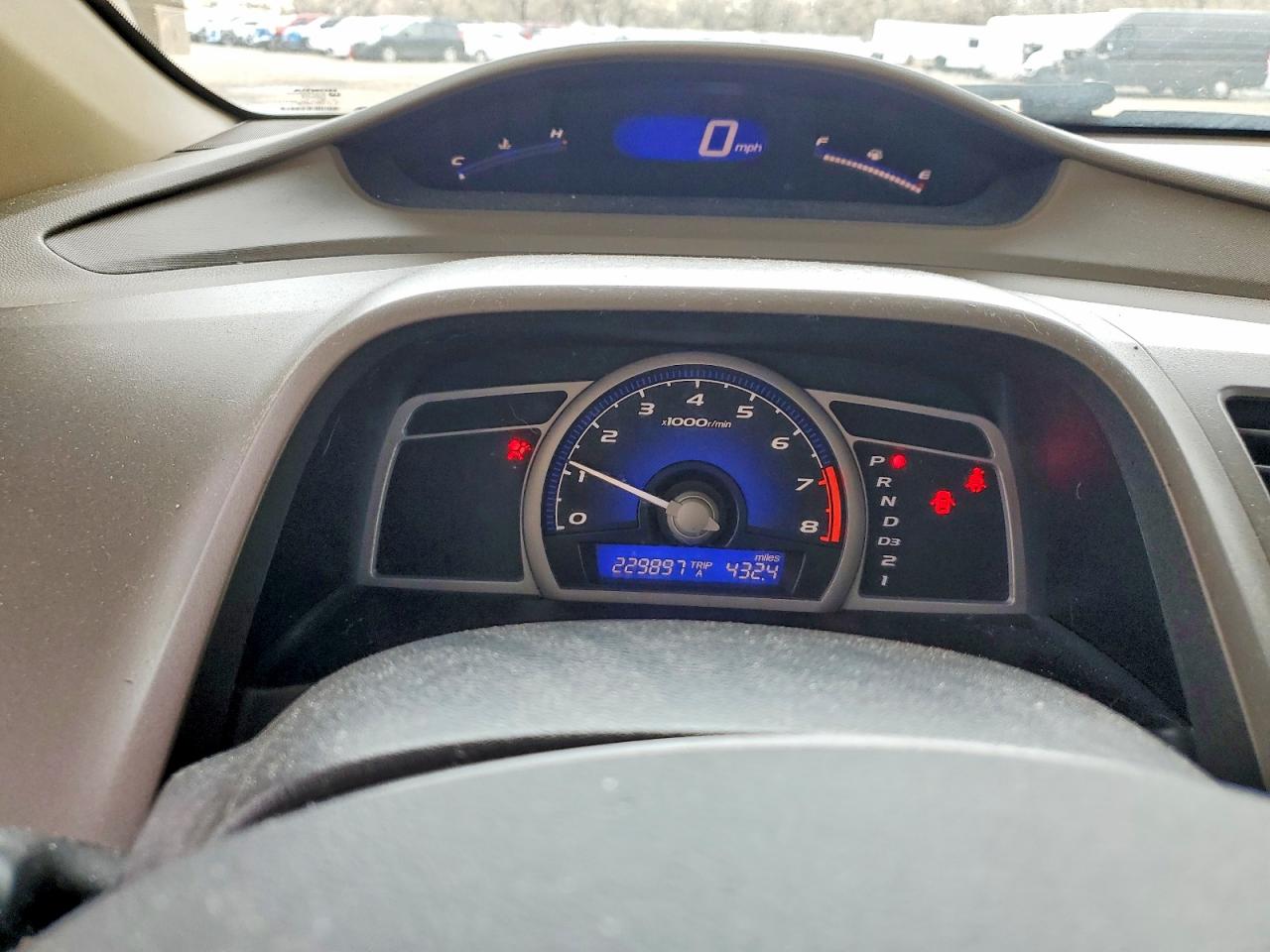 2006 Honda Civic Lx Blue vin: 2HGFG12606H583933