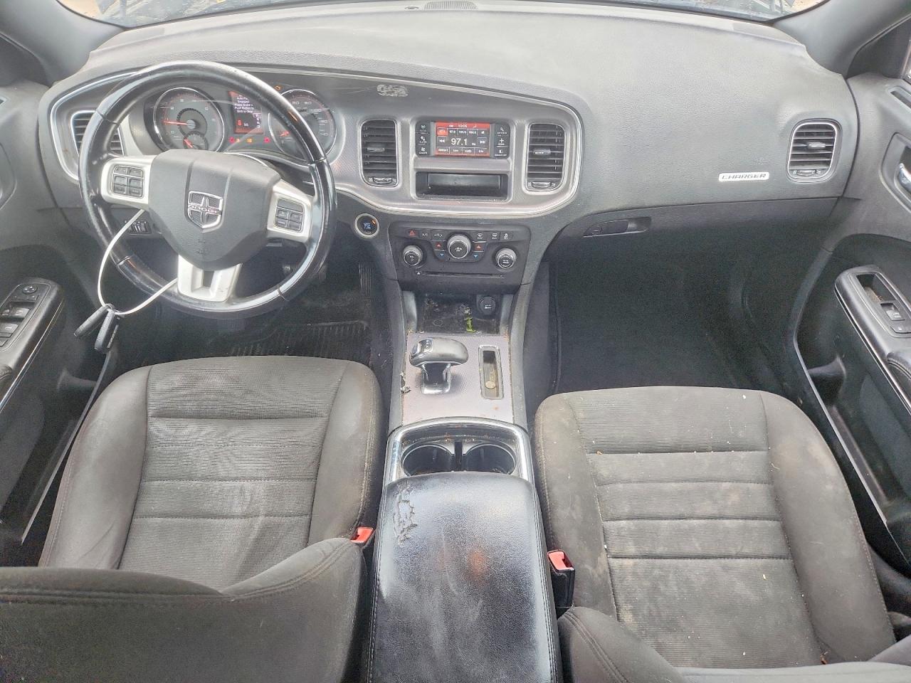 2012 Dodge Charger Se Black vin: 2C3CDXBG9CH303853