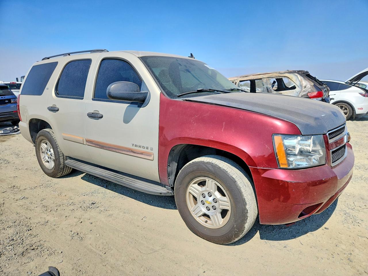 2008 Chevrolet Tahoe C1500 Tan vin: 1GNFC13C68R105511