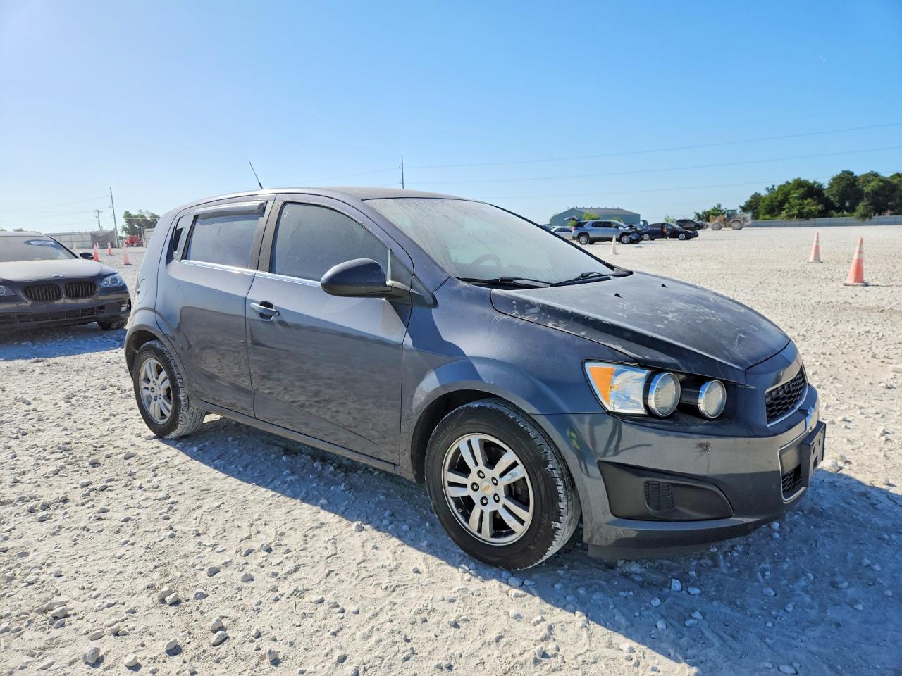 2012 Chevrolet Sonic Lt Gray vin: 1G1JC6SB0C4204901