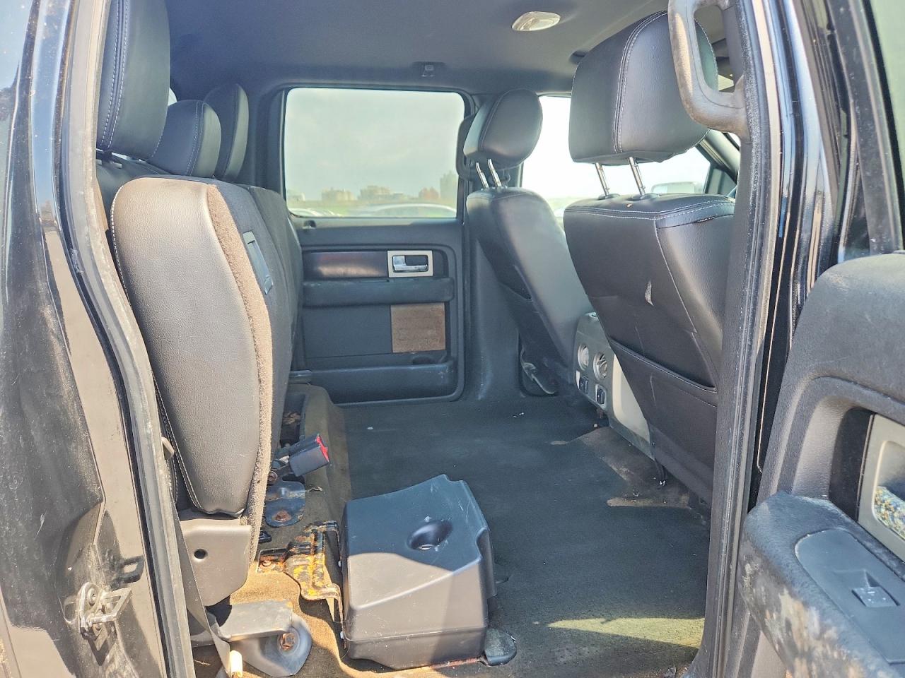 2012 Ford F150 Supercrew Black vin: 1FTFW1EF2CFA74324