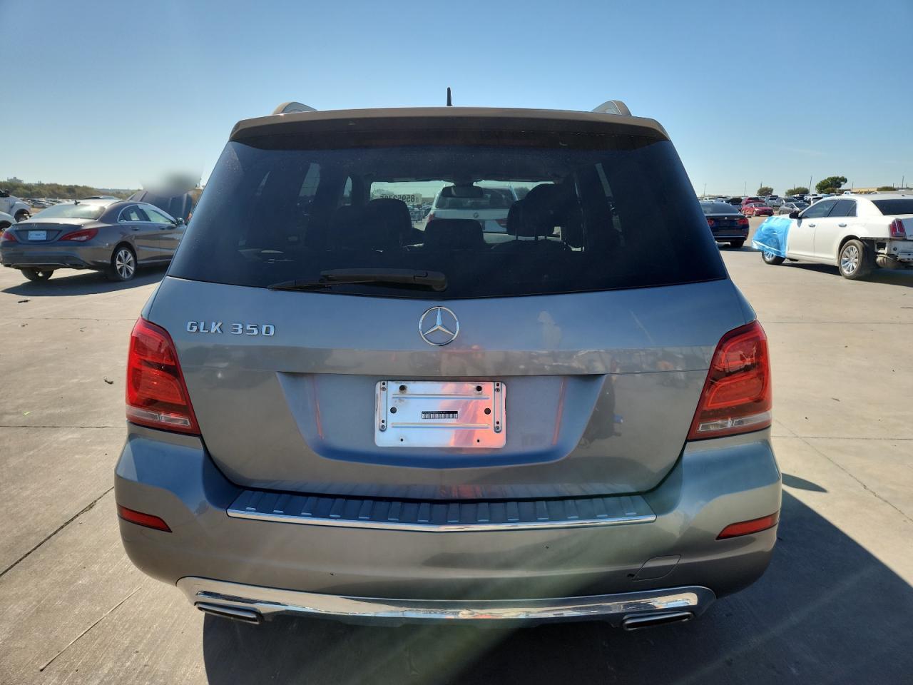2014 Mercedes-benz Glk 350 Silver vin: WDCGG5HB0EG318576