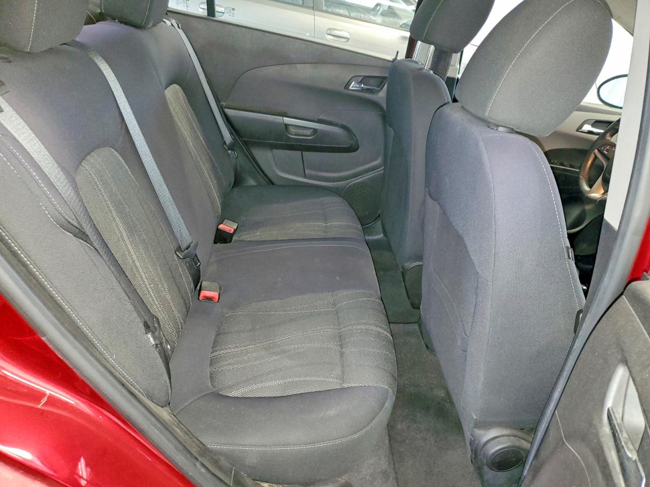 2012 Chevrolet Sonic Lt Red vin: 1G1JC5SH4C4209968