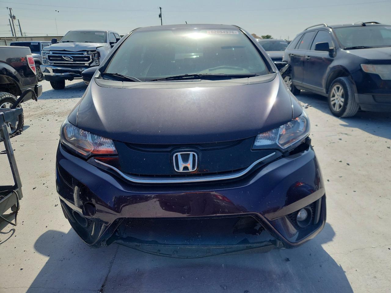 2015 Honda Fit Ex Purple vin: 3HGGK5H81FM761885