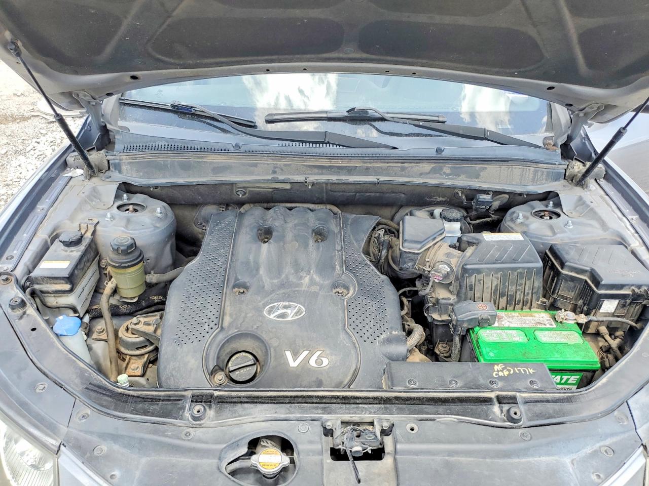 2008 Hyundai Santa Fe Gls Серебряный vin: 5NMSG13DX8H167700