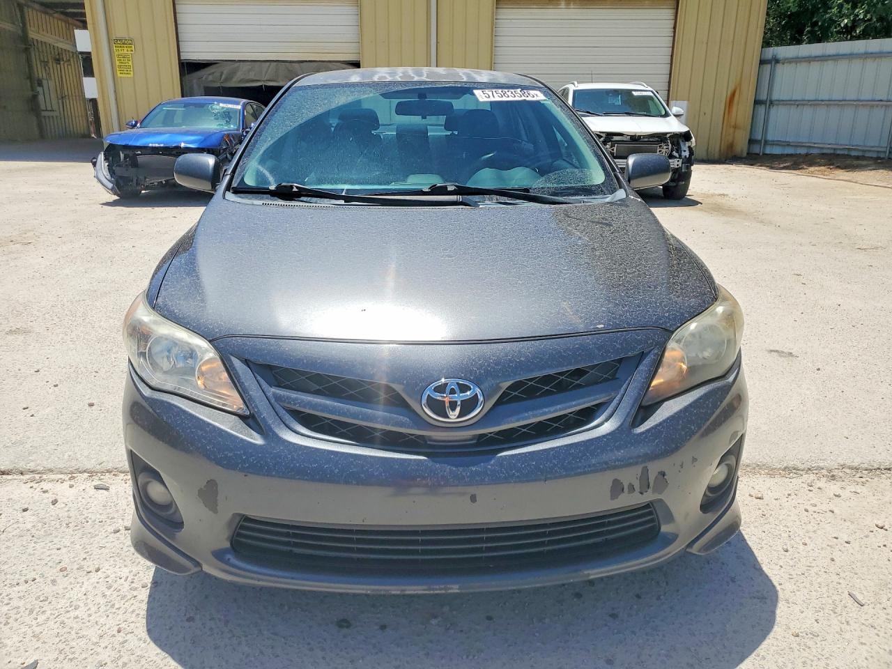 2012 Toyota Corolla S Gray vin: 2T1BU4EE4CC786372