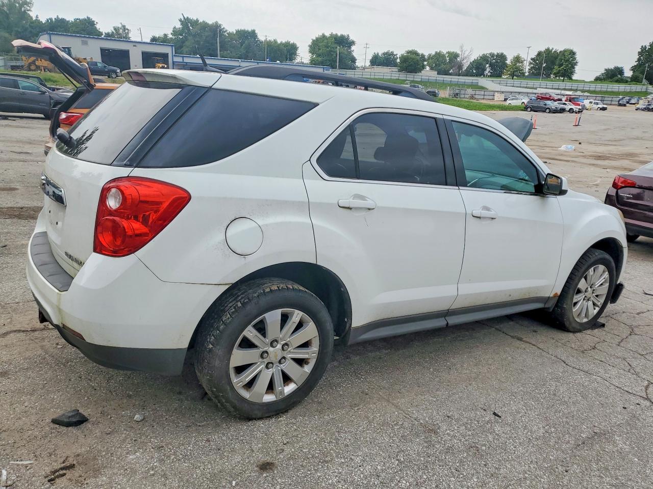 2011 Chevrolet Equinox Lt White vin: 2CNFLNEC2B6437683