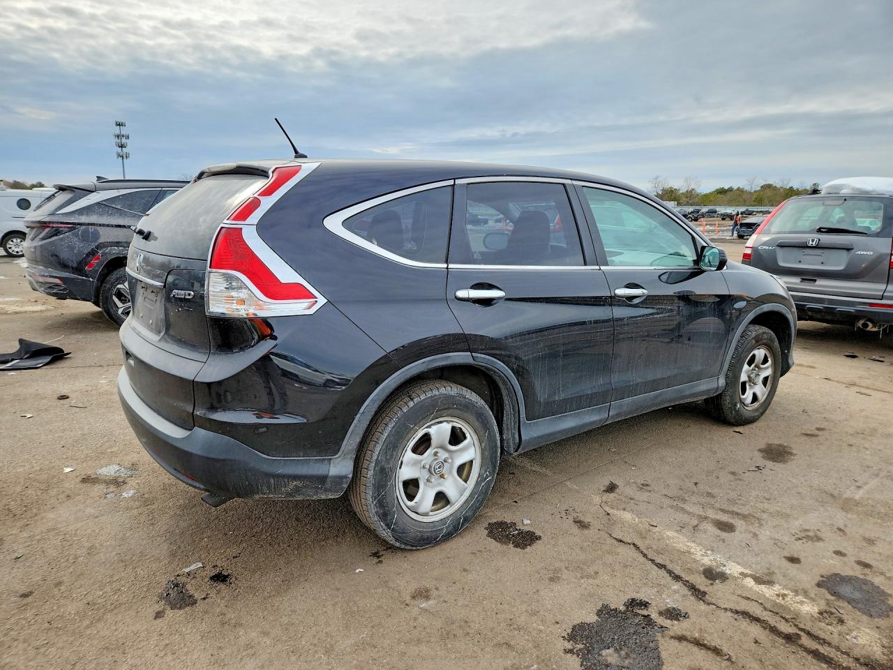 2012 Honda Cr-v Lx Black vin: 5J6RM4H38CL026215