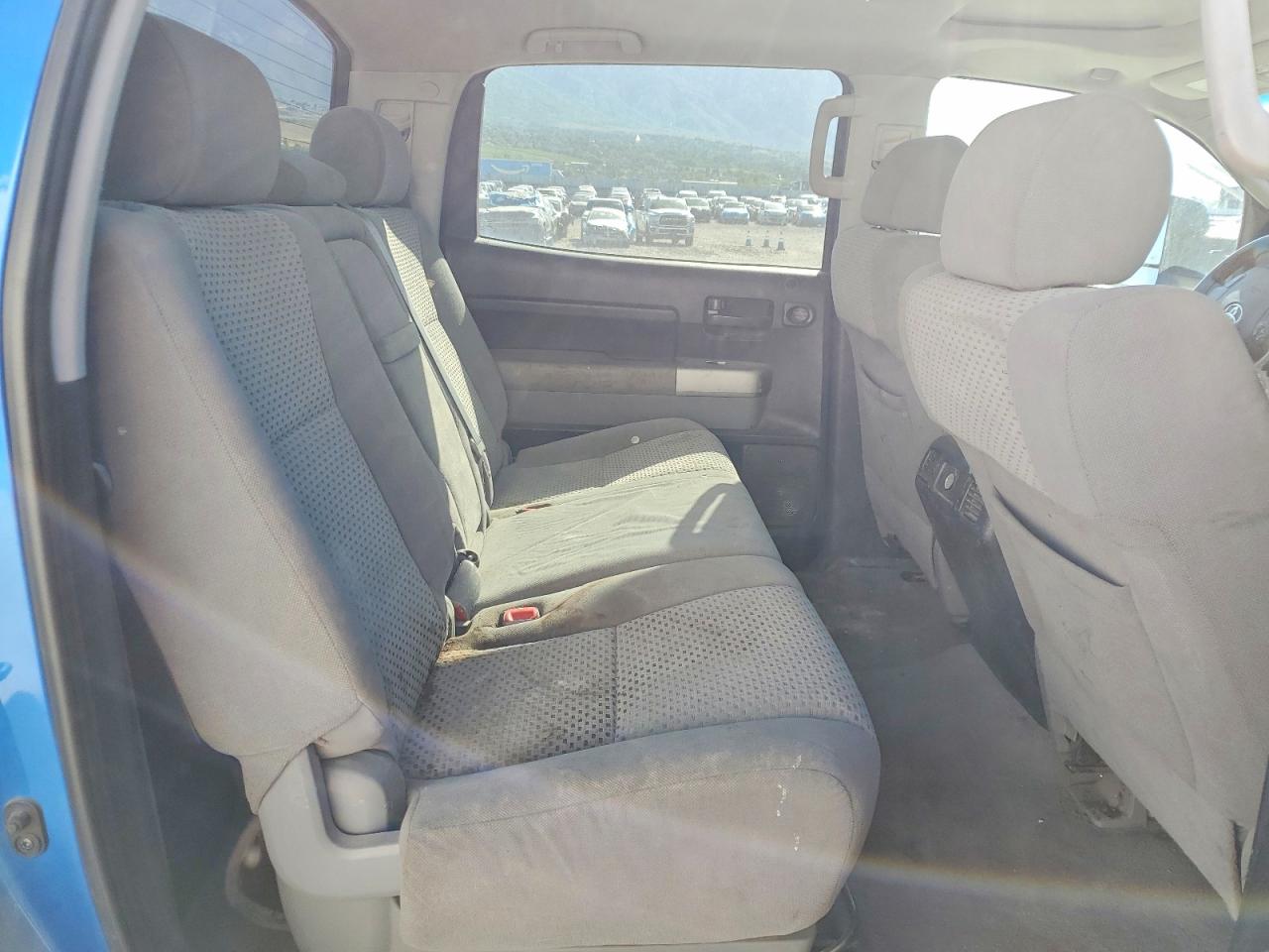 2007 Toyota Tundra Crewmax Sr5 Blue vin: 5TBDV54117S457127